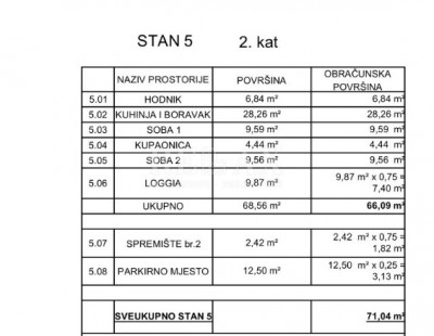 3-s, Stan, 66m², 2 Kat