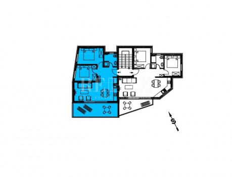 3-Zi., Wohnung, 70m², 1 Etage
