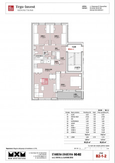 2-Zi., Wohnung, 61m², 1 Etage