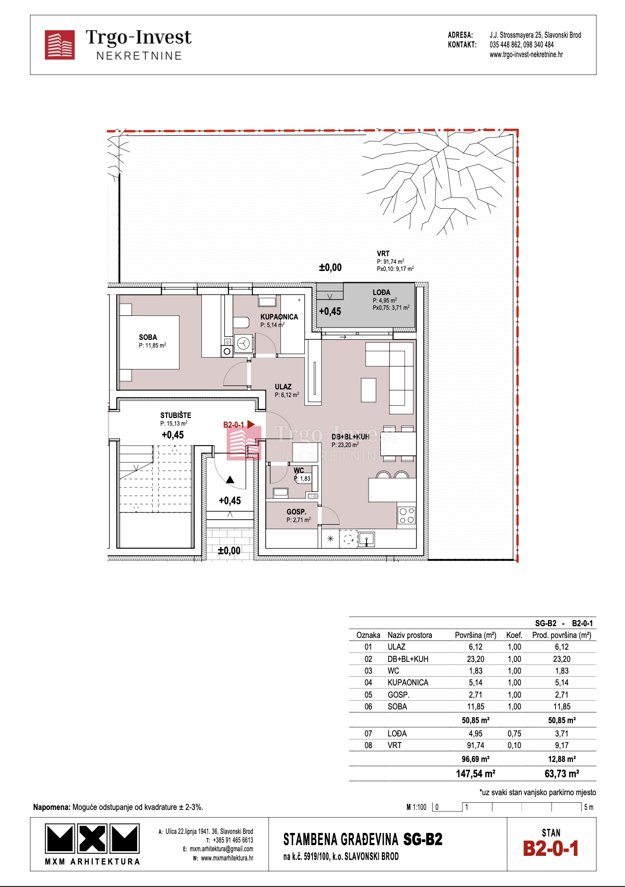 2-Zi., Wohnung, 61m², 1 Etage