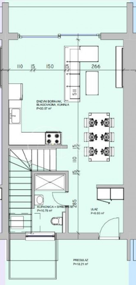 3 rooms, Apartment, 149m², 2 Floor