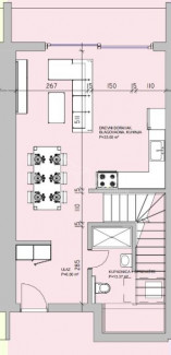 4-locale, Appartamento, 148m², 2 Piano