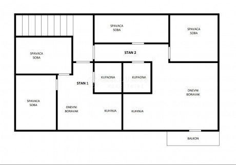 3 rooms, Apartment, 64m², 3 Floor