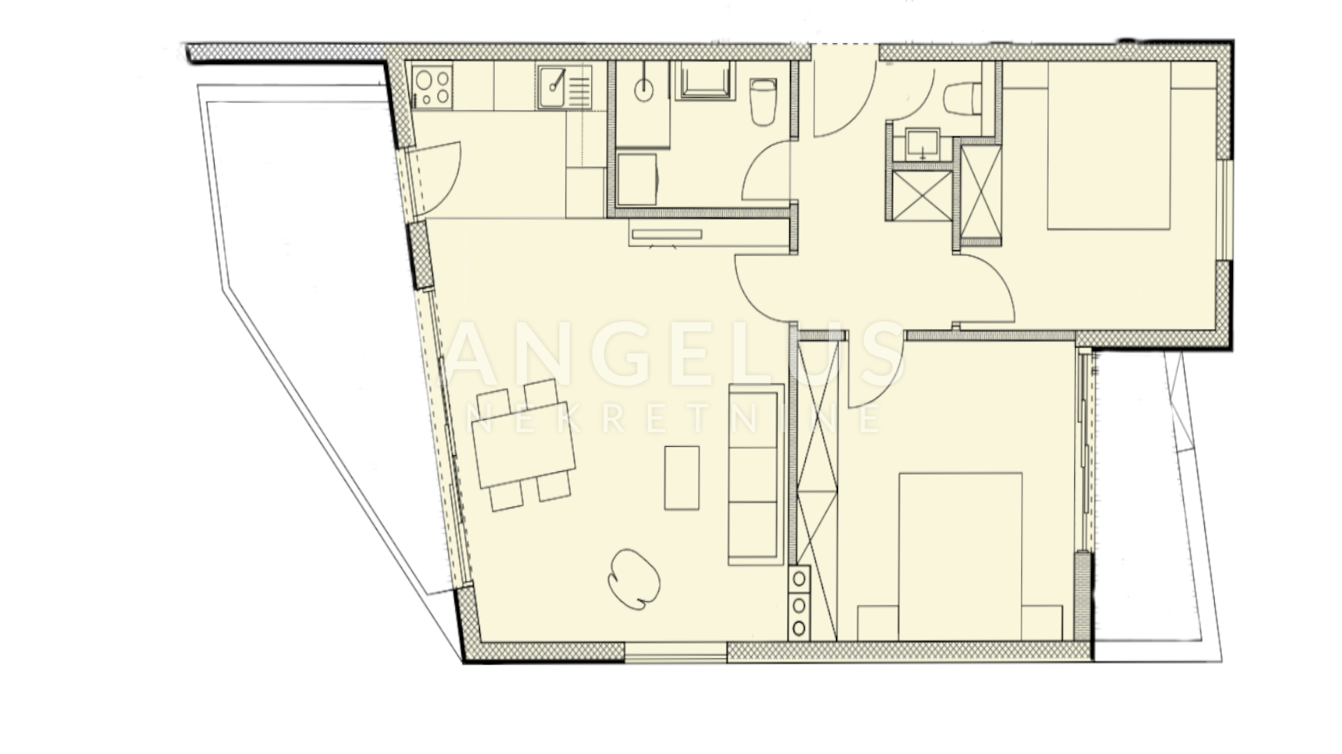 3-Zi., Wohnung, 76m², 1 Etage