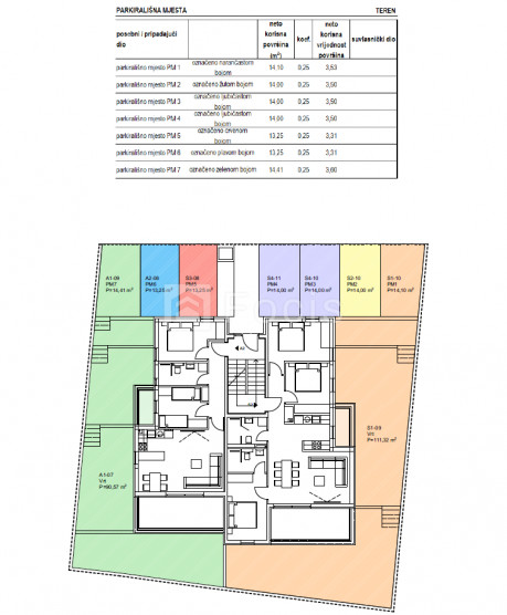 3-locale, Appartamento, 71m², 2 Piano