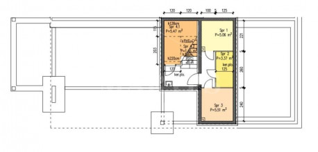 2-Zi., Wohnung, 63m², 1 Etage