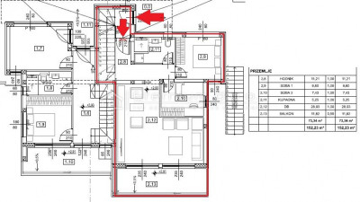 5-locale, Appartamento, 152m², 1 Piano