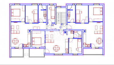 3 rooms, Apartment, 72m², 1 Floor