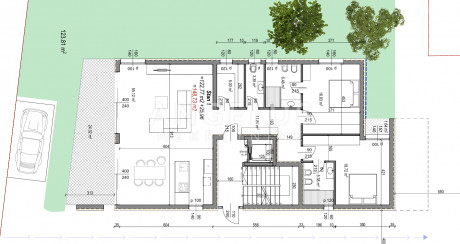 3-Zi., Wohnung, 148m², 1 Etage