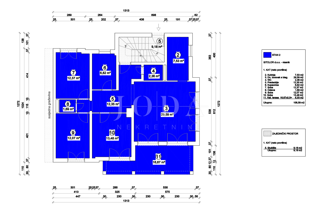 4 rooms, Apartment, 137m², 1 Floor