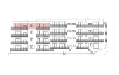 4-locale, Appartamento, 107m², 3 Piano
