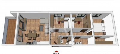 4-Zi., Wohnung, 92m², 1 Etage