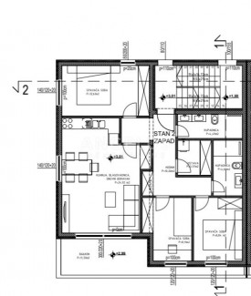 4-locale, Appartamento, 83m², 1 Piano