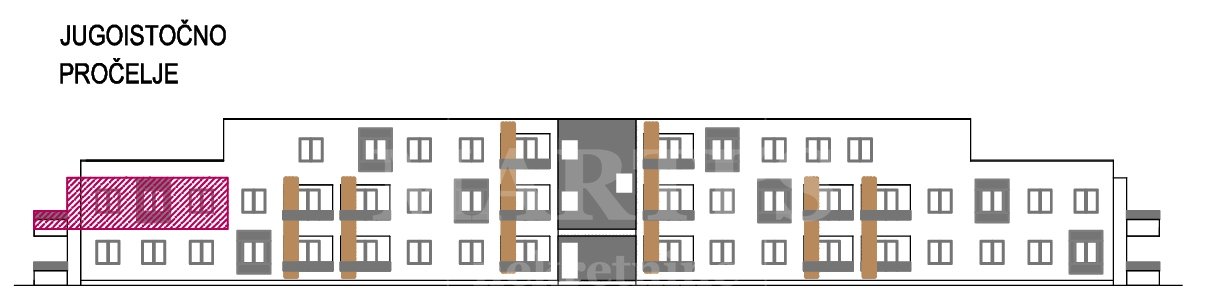 4-locale, Appartamento, 68m², 1 Piano