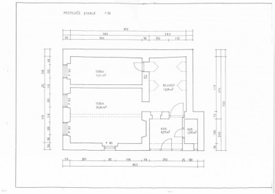 3-к, Квартира, 72м²