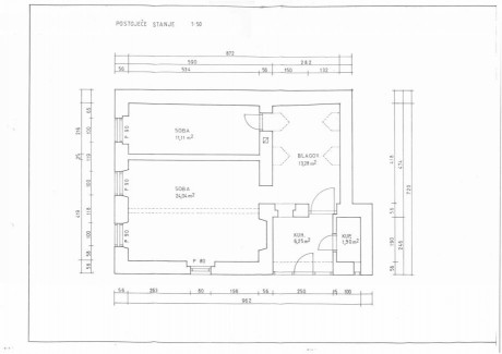 3-locale, Appartamento, 72m²