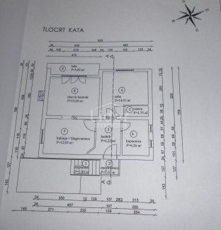 2-locale, Appartamento, 66m², 1 Piano