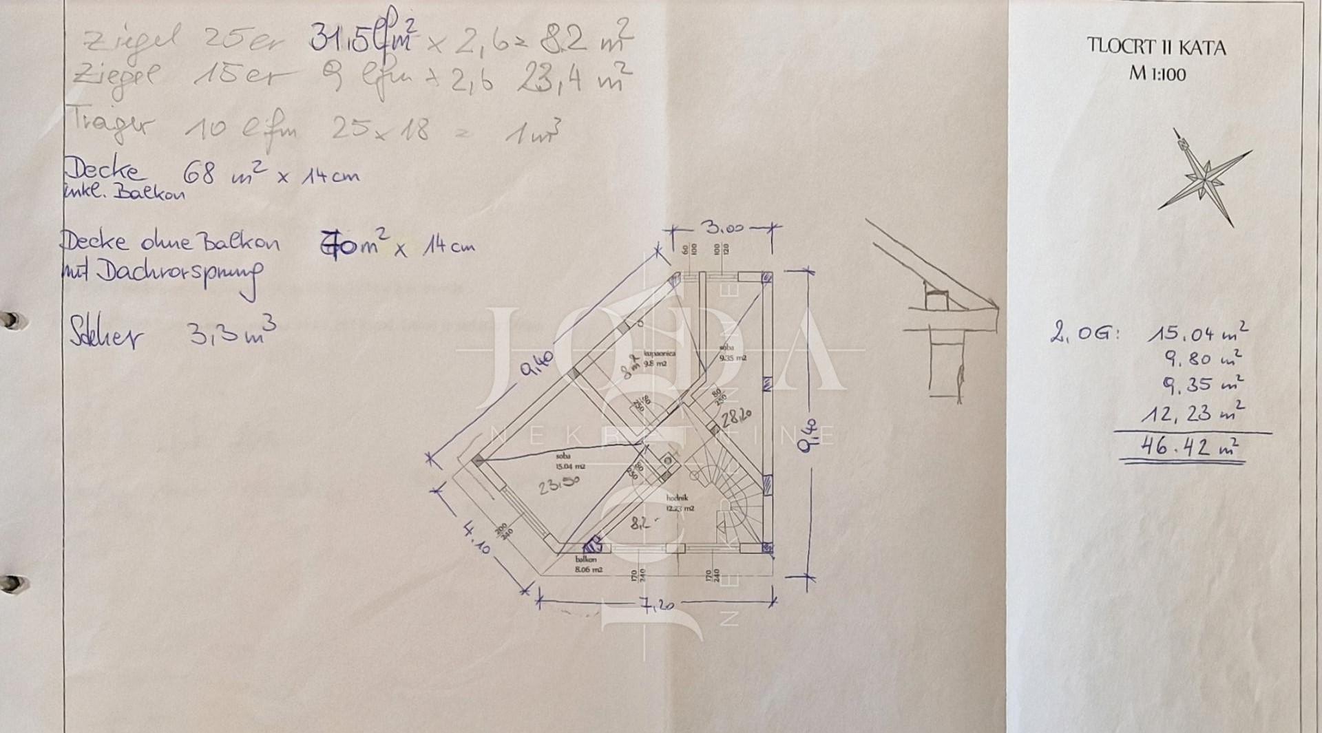 Kuća, 165m², Zemljište 310m²