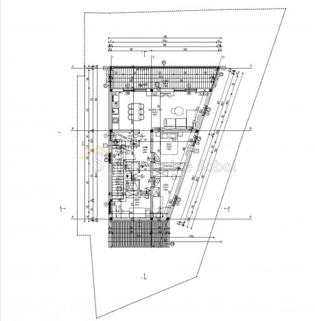 4-locale, Appartamento, 105m², 2 Piano