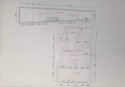 321m², Ured, 1 Kat