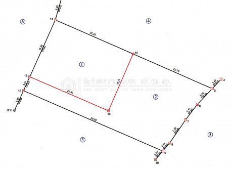 365m², Grundstück