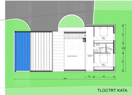 1569m², Grundstück