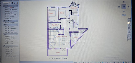 4-locale, Appartamento, 93m², 1 Piano