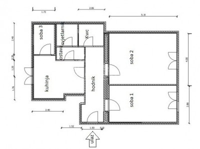 2-Zi., Wohnung, 65m²