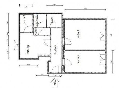 2-s, Stan, 65m²