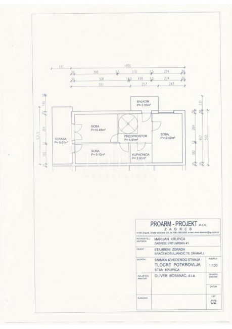 4 rooms, Apartment, 100m², 1 Floor