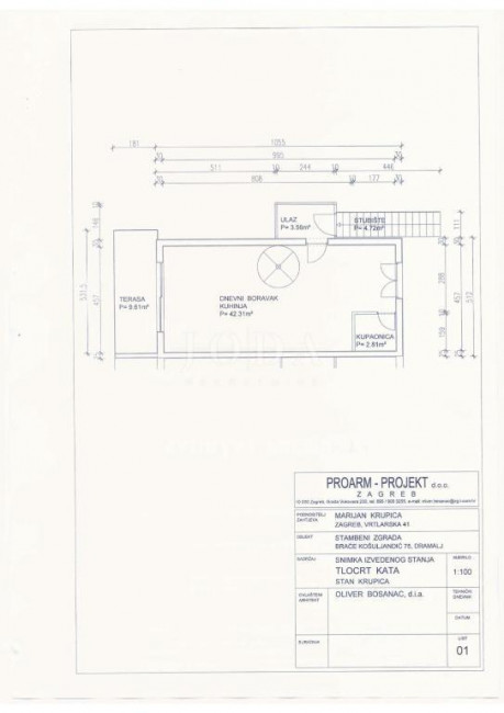 4-locale, Appartamento, 100m², 1 Piano