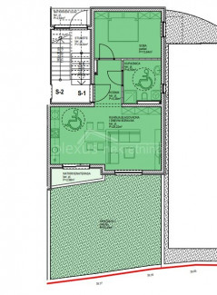 1-s, Stan, 77m²