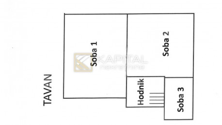 2-locale, Appartamento, 85m², 2 Piano