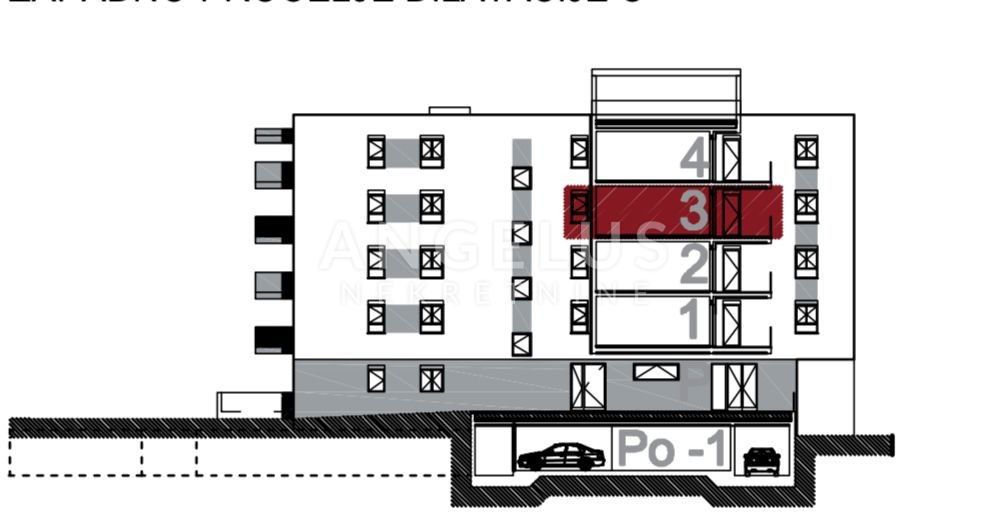 3-Zi., Wohnung, 58m², 3 Etage