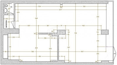 85m², Ured, 1 Kat