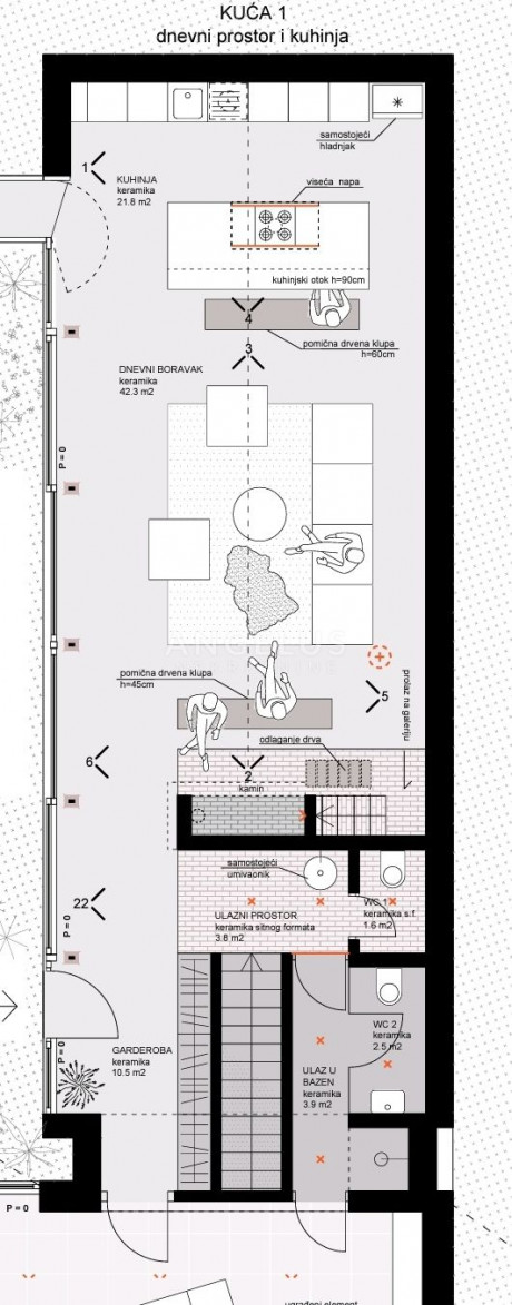 9700m², Grundstück