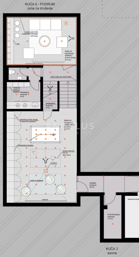 9700m², Grundstück