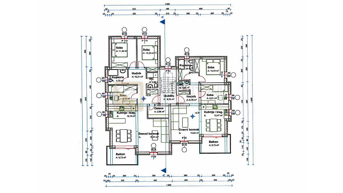 4-s, Stan, 96m², 1 Kat