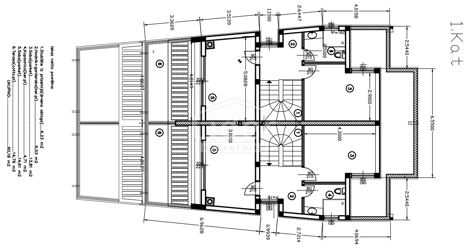 4 rooms, Apartment, 188m², 1 Floor