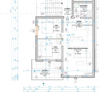 3-Zi., Wohnung, 84m², 2 Etage