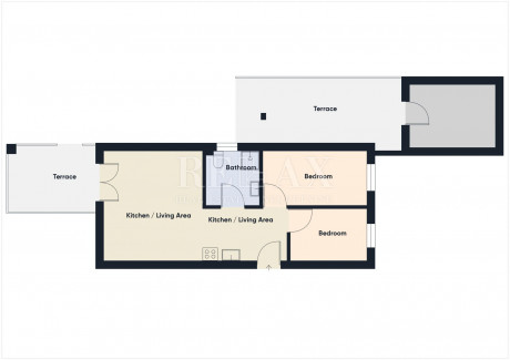 3-Zi., Wohnung, 63m²