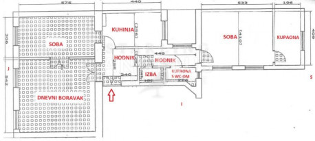 3-Zi., Wohnung, 101m², 2 Etage