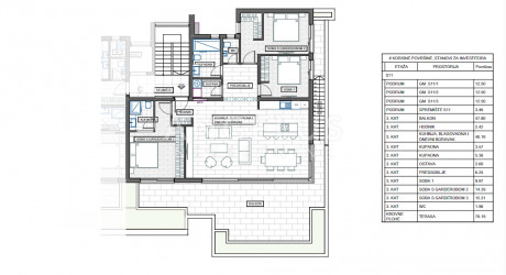 4-s, Stan, 153m², 3 Kat