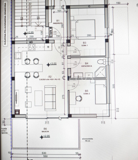 3-к, Квартира, 66м², 2 Этаж