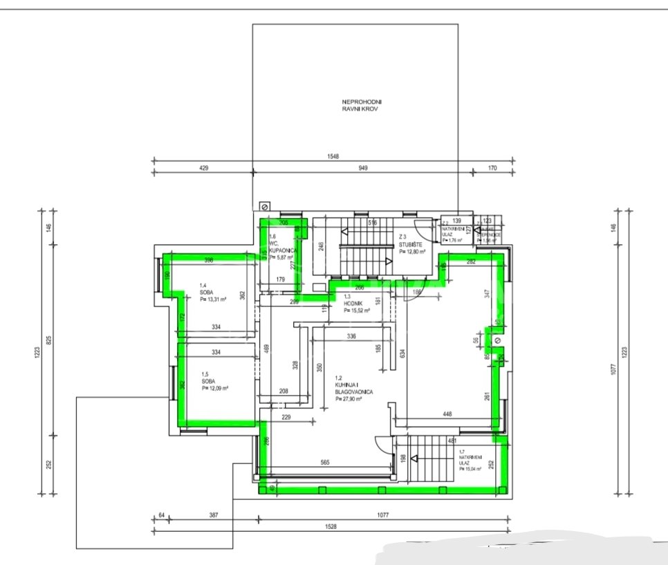 House, 585m², Plot 1050m²