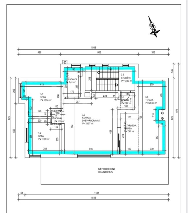 Haus, 585m², Grundstück 1050m²