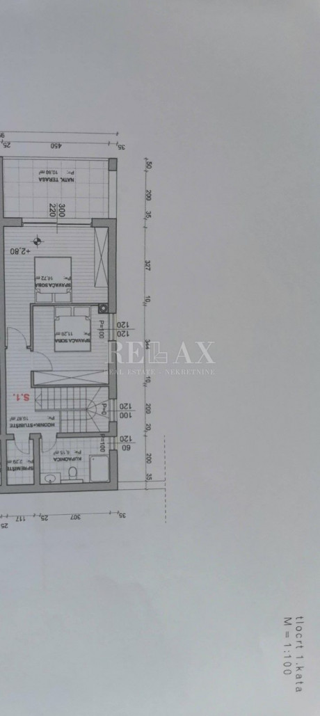 3-locale, Appartamento, 102m², 1 Piano